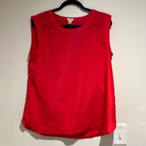 JCrew sleeveless blouse